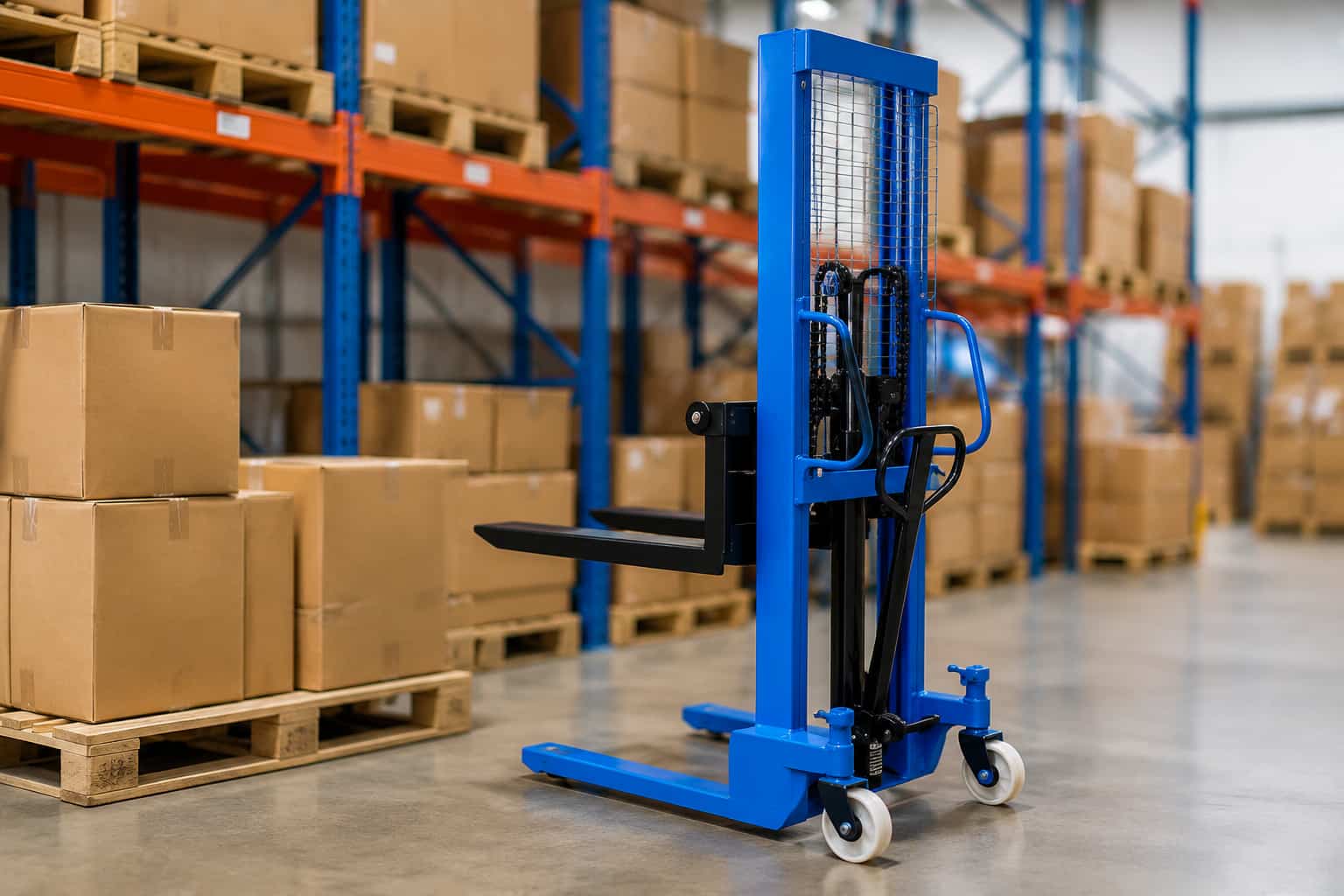 Empilhadeira hidráulica: preço e o que avaliar antes da compra