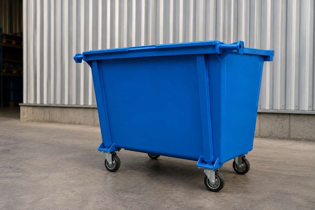 Container 120L, 240L ou 1000L: qual escolher?