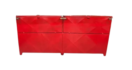 Container de lixo metálico