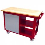 BAN139 – BANCADA MÓVEL 1 PORTA 1 PRATELEIRA FIXA